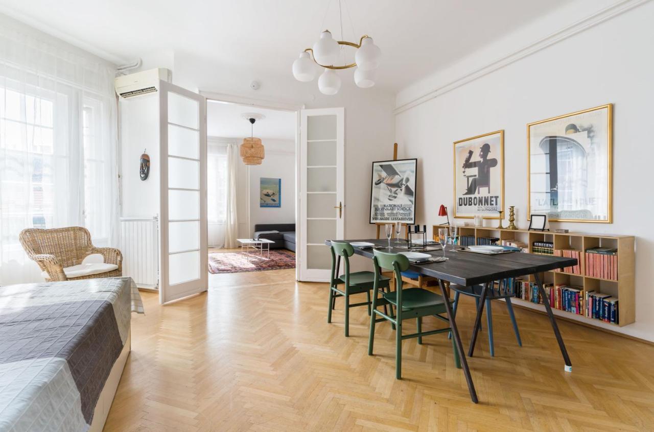 Klauzal Apartment W/3 Bedrooms, French Balcony 부다페스트 외부 사진