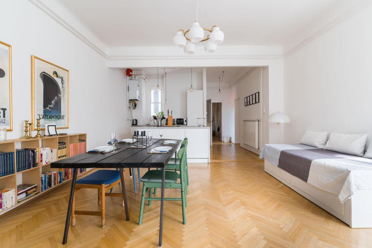 Klauzal Apartment W/3 Bedrooms, French Balcony 부다페스트 외부 사진
