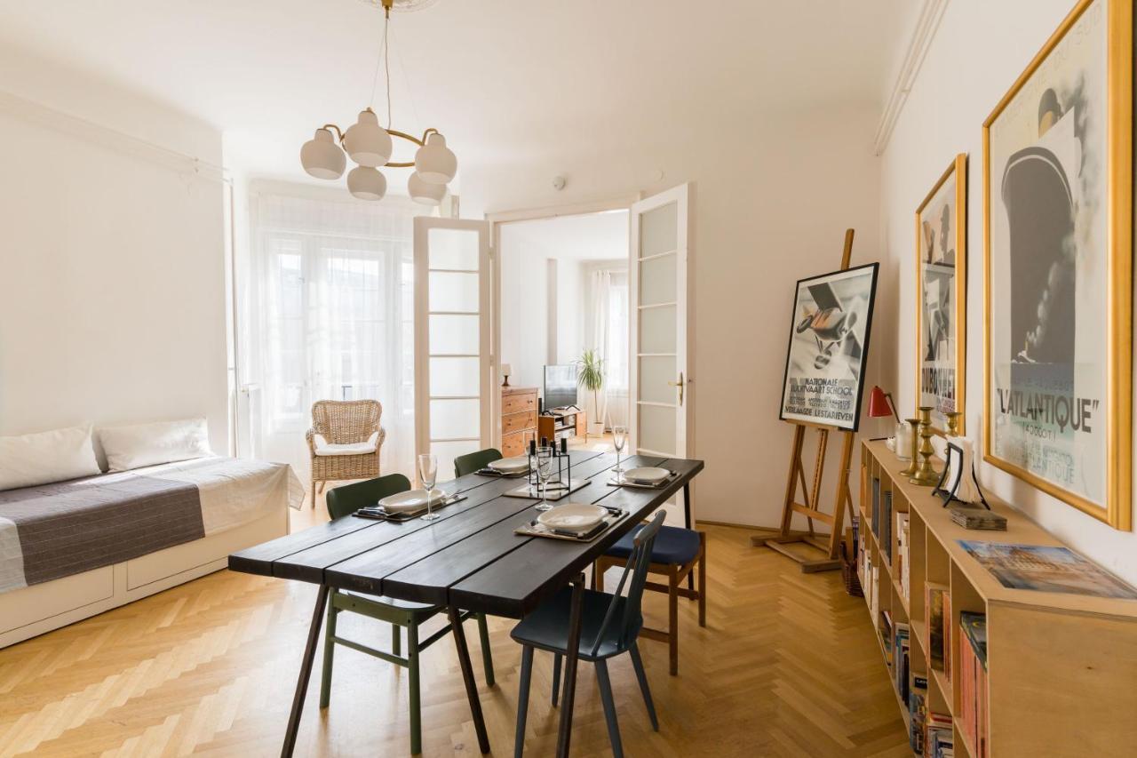 Klauzal Apartment W/3 Bedrooms, French Balcony 부다페스트 외부 사진